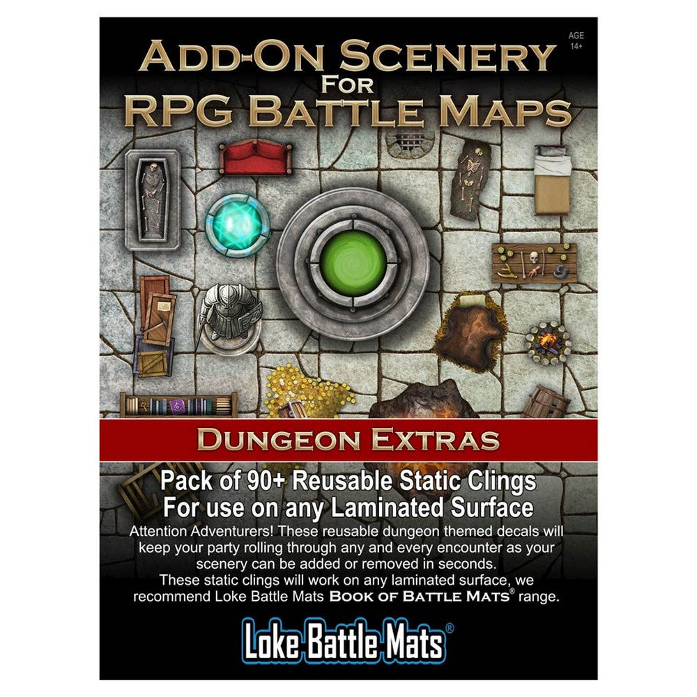 PREORDER Add On Scenery for RPG Maps Dungeon Extras