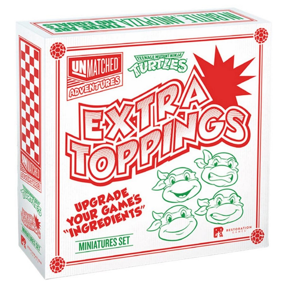 Unmatched Adv TMNT Extra Toppings MiniPk