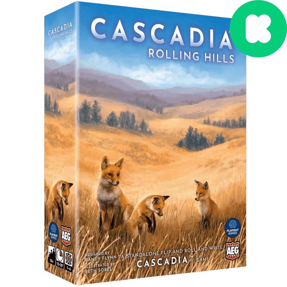 PREORDER Cascadia: Rolling Hills - Kickstarter Edition