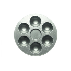 PREORDER PK Pro - Aluminium Colour Palette Round 6 Wells (11cm)