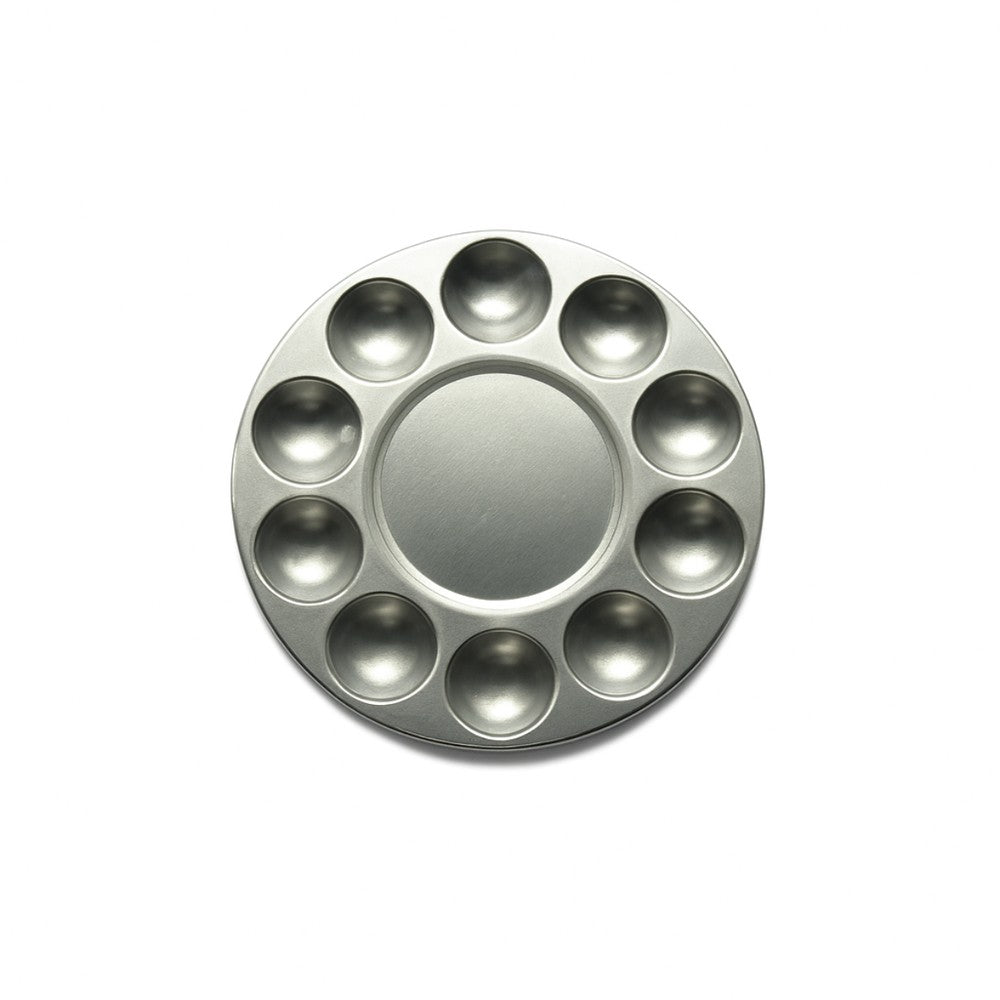 PREORDER PK Pro - Aluminium Colour Palette Round 10 Wells (17cm)