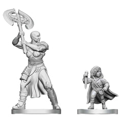 D&D Nolzurs Marvelous Miniatures: Goliath Barbarian & Halfling Rogue
