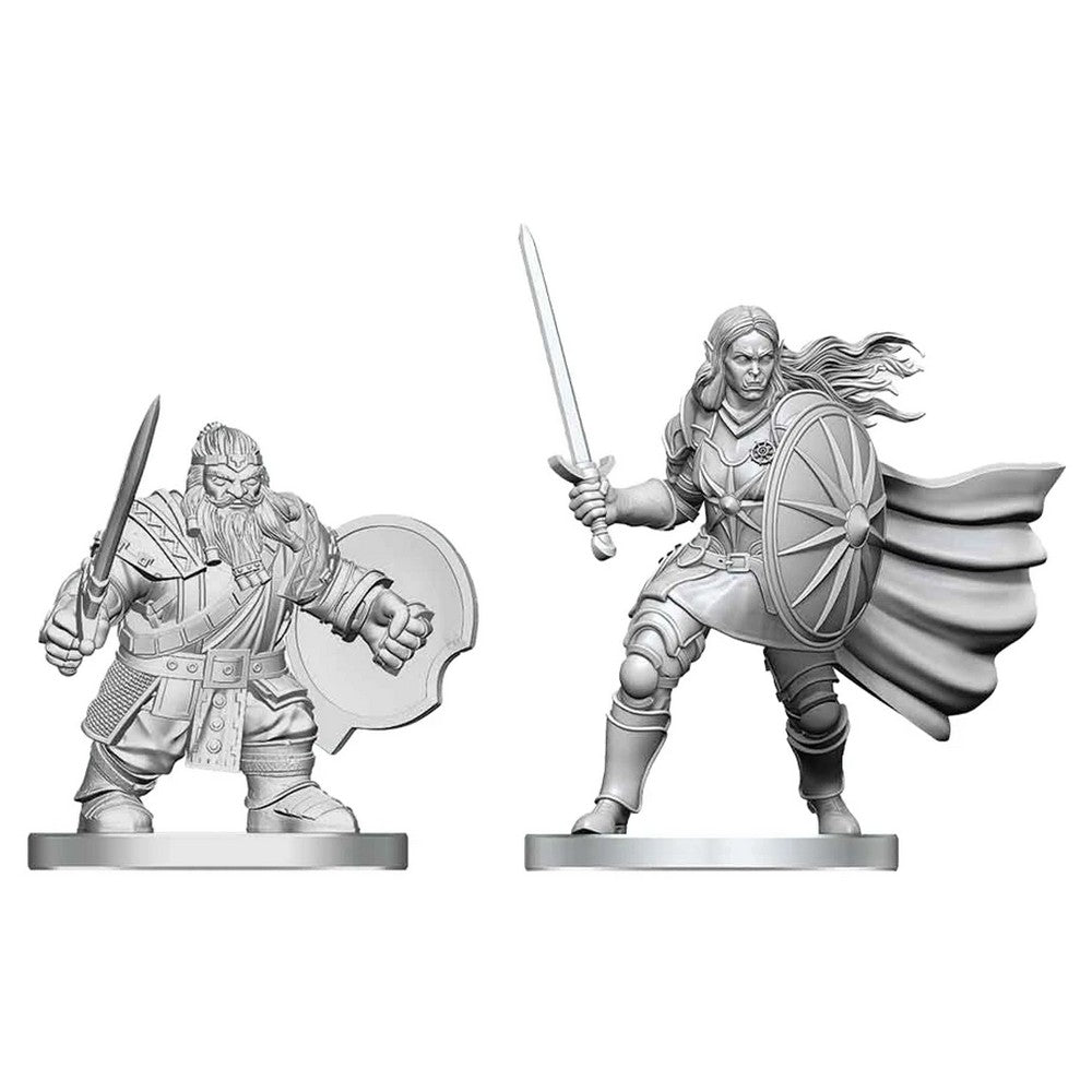 PREORDER D&D Nolzurs Marvelous Miniatures: Dwarf Fighter & Orc Paladin