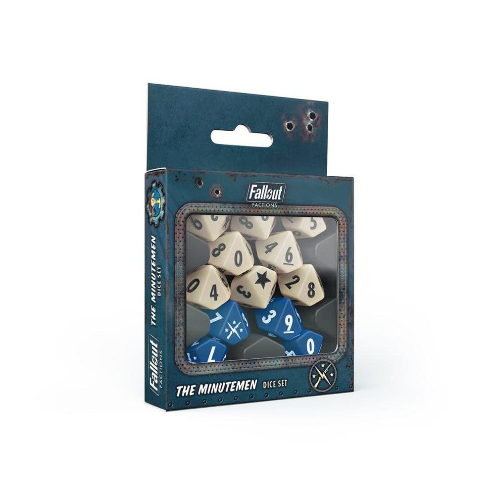 PREORDER Fallout Factions: Dice Set: The Minutemen