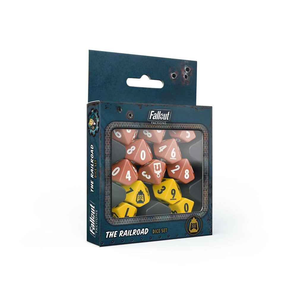 PREORDER Fallout Factions: Dice Set: The Railroad
