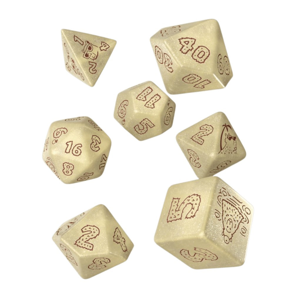 PREORDER Q Workshop - Capybara Dice Set: Sleepie