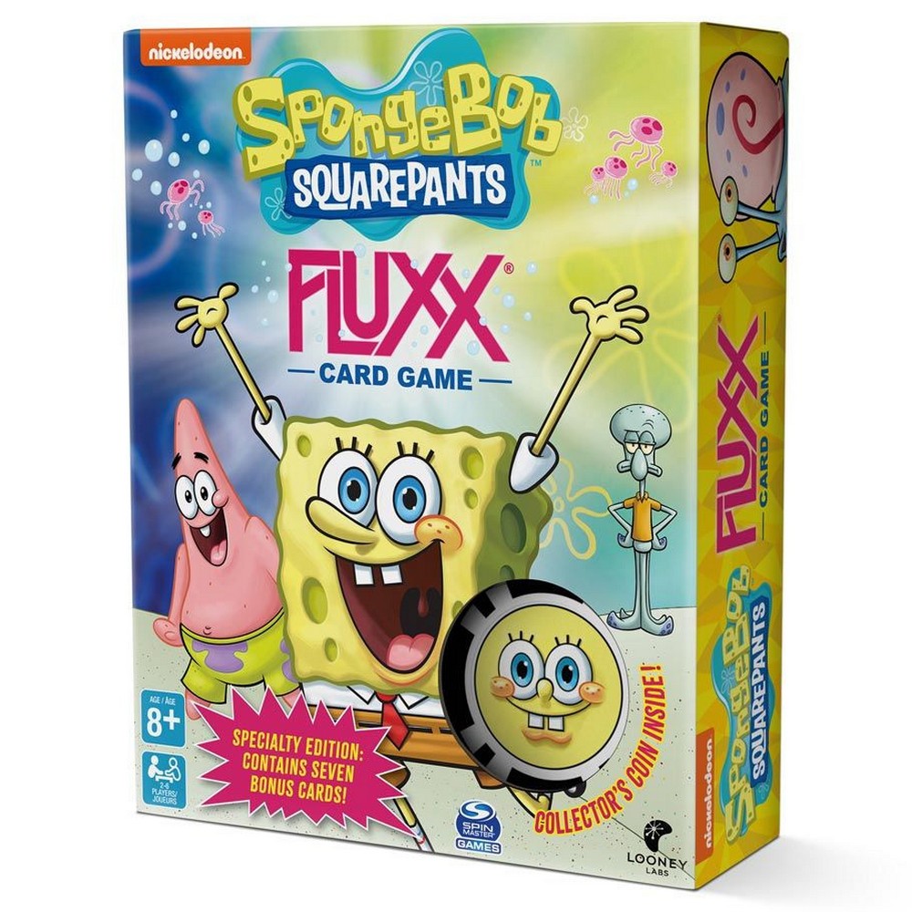 PREORDER Fluxx SpongeBob Fluxx Specialty Edition