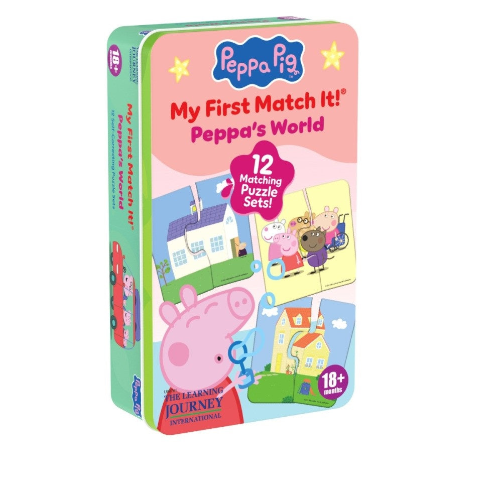 PREORDER Peppa Pig My First Match It Tin Peppas World