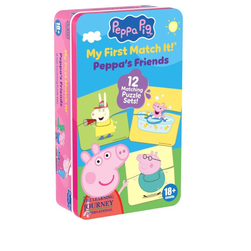 PREORDER Peppa Pig My First Match It Tin Friends