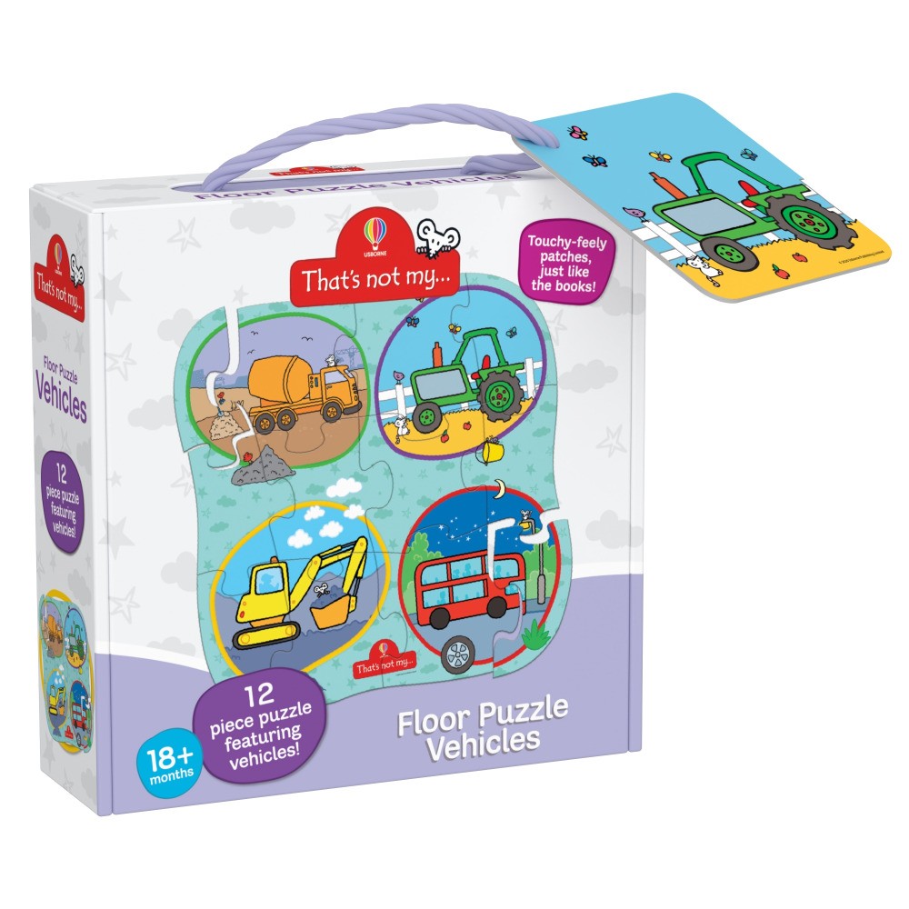 PREORDER Thats Not MyMy First Floor Puzzle Vehicles