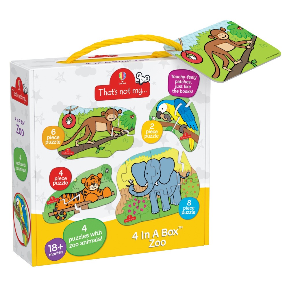 PREORDER Thats Not My4 in 1 Puzzle Zoo