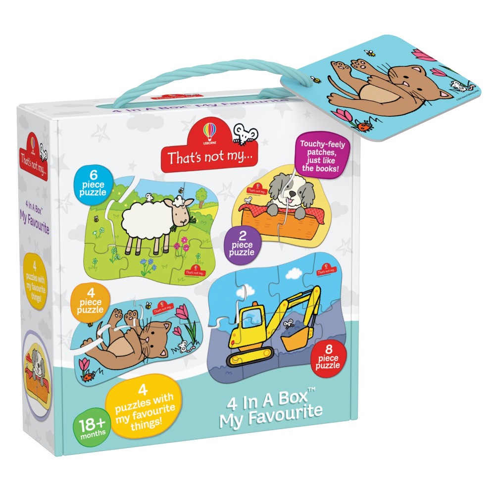 PREORDER Thats Not My4 in 1 Puzzle My Favourites
