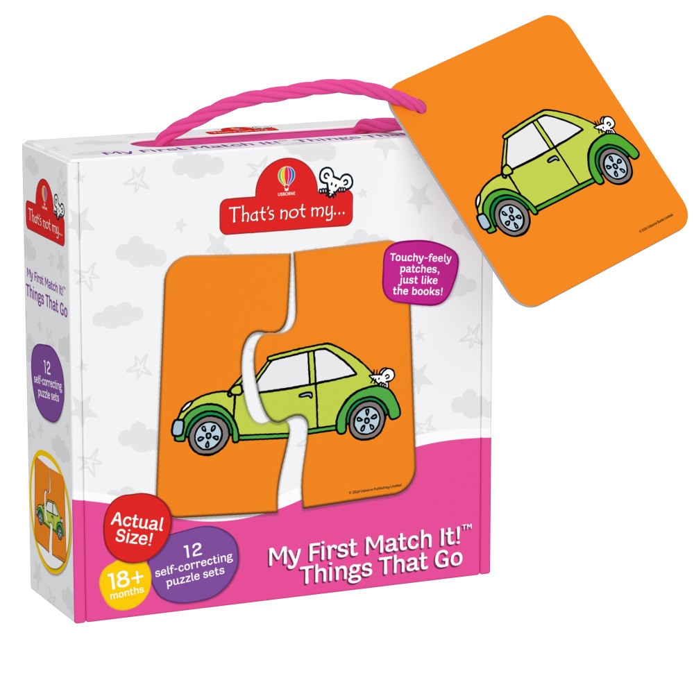 PREORDER Thats Not MyMy First Match It Things That Go