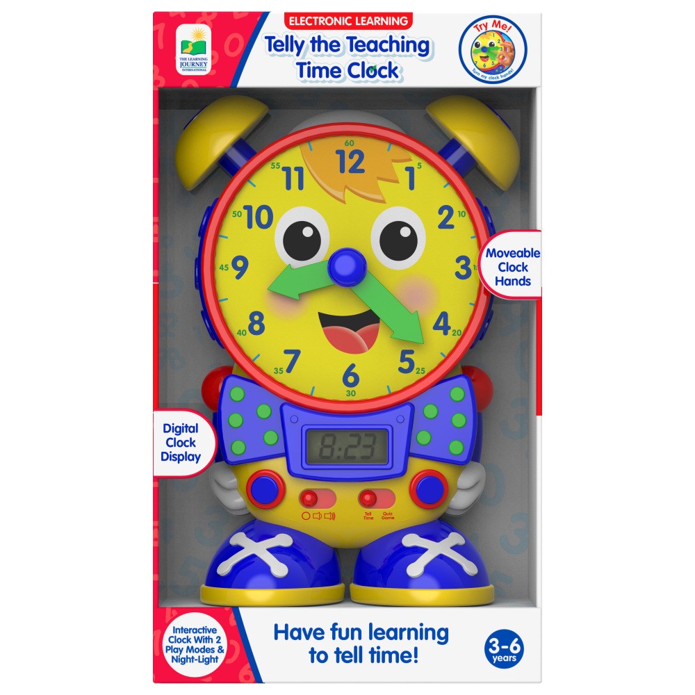 PREORDER Telly The Teaching Time Clock
