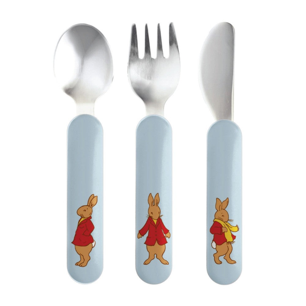 PREORDER Bunnykins 3 Piece Cutlery Set - Blue