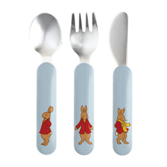 PREORDER Bunnykins 3 Piece Cutlery Set - Blue