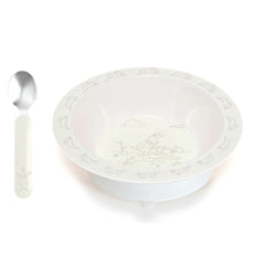 PREORDER Bunnykins Suction Bowl with Spoon - Natural