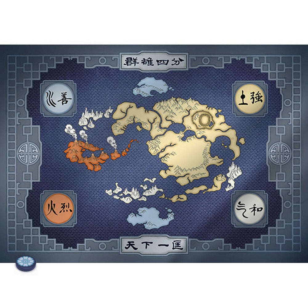PREORDER Avatar Legends RPG: Cloth Map & Pai Sho Tile