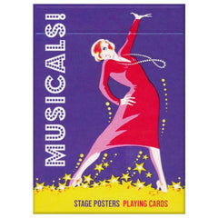 Musicals Playing Cards