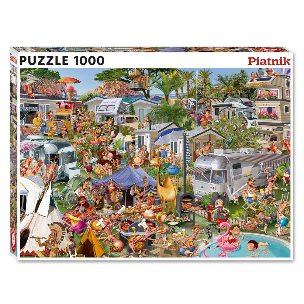 Puzzle - Piatnik - Ruyer Camping Chaos 1000pcs