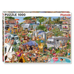 Puzzle - Piatnik - Ruyer Camping Chaos 1000pcs