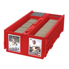 PREORDER BCW - Catalog & Bins - Collectible Card Bin - 1600 - Red