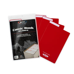 PREORDER BCW - Comic Dividers - Red