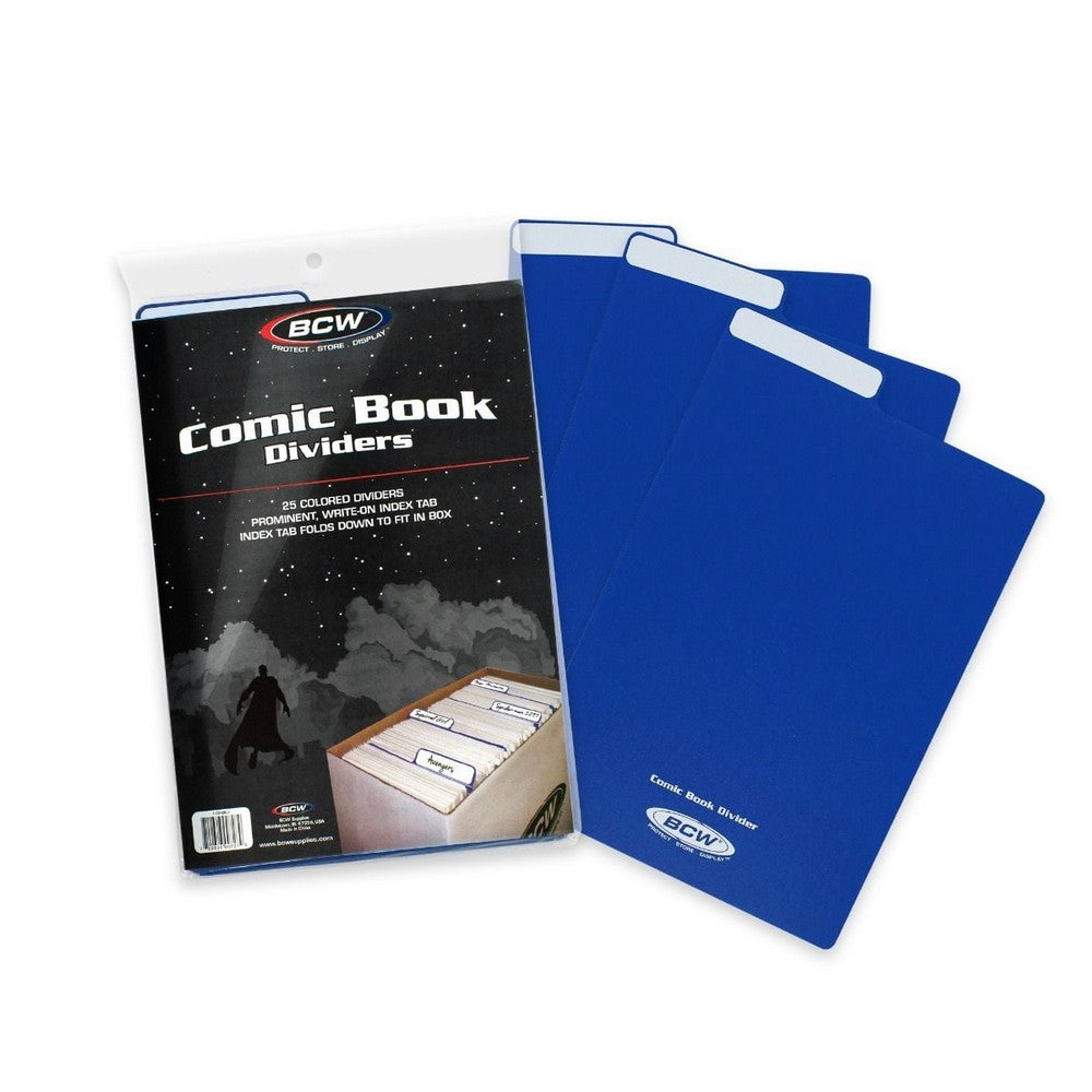 PREORDER BCW - Comic Dividers - Blue