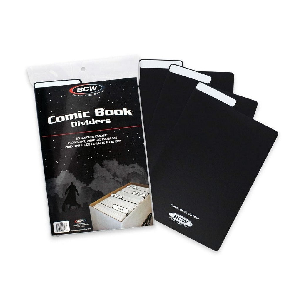 BCW - Comic Dividers - Black