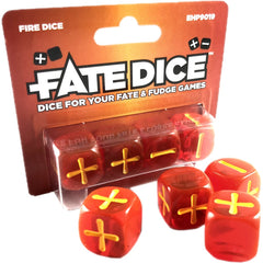 PREORDER Evil Hat Productions - Fate Core Dice: Fire Dice