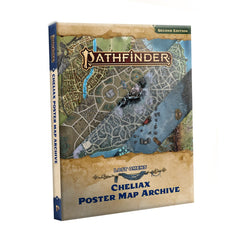 PREORDER Pathfinder Lost Omens Cheliax Poster Map Archive