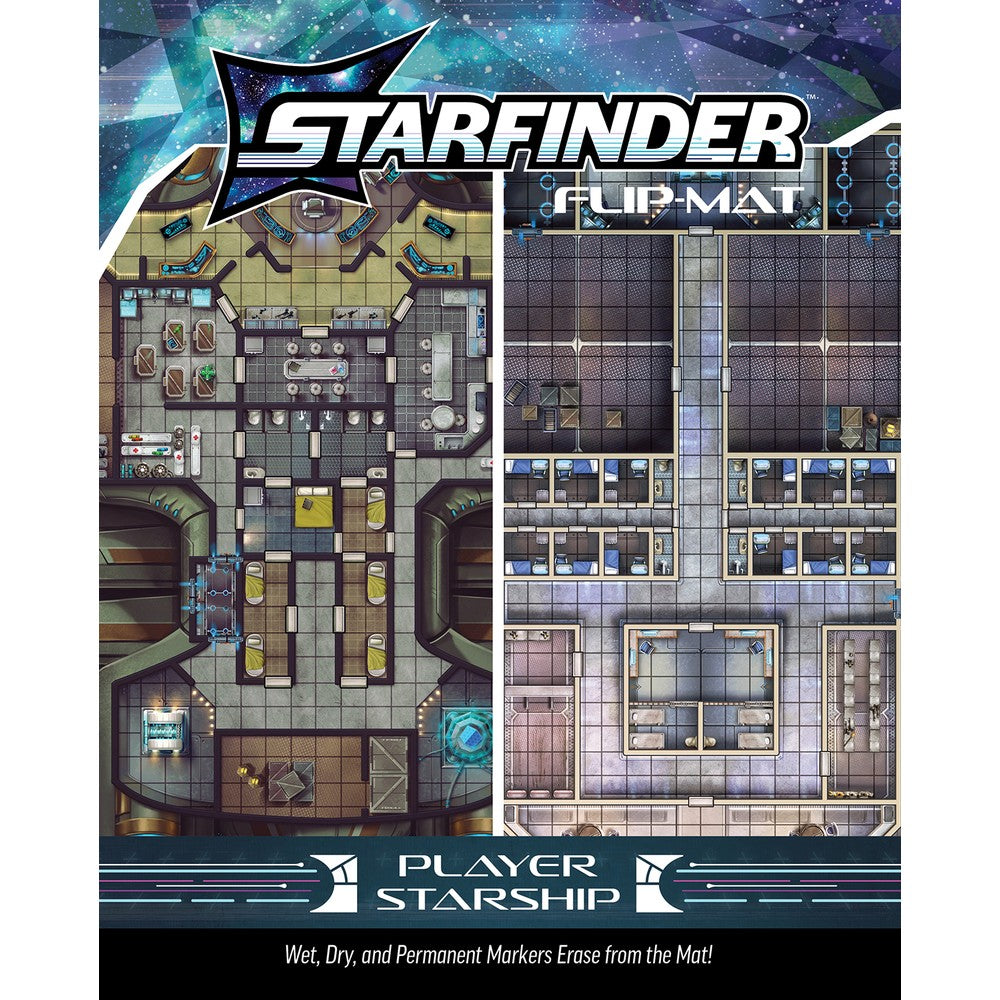 PREORDER Starfinder Flip-Mat: Player Starship