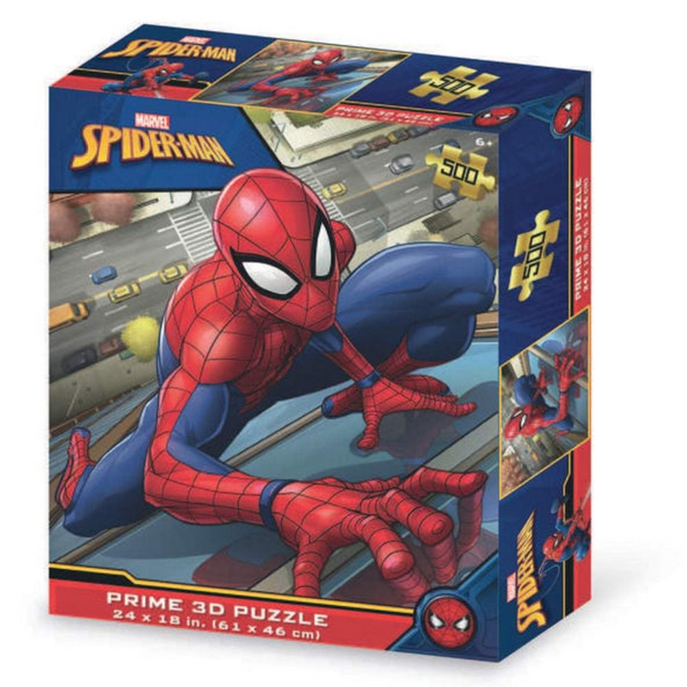 PREORDER Prime 3D Puzzles - Marvel - Spider-man - 500pc