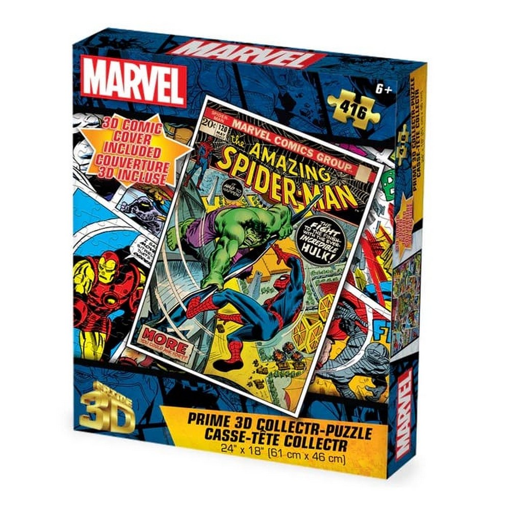 PREORDER Prime 3D Puzzles - Collectr - Marvel - Marvel Comic Book - 416pc