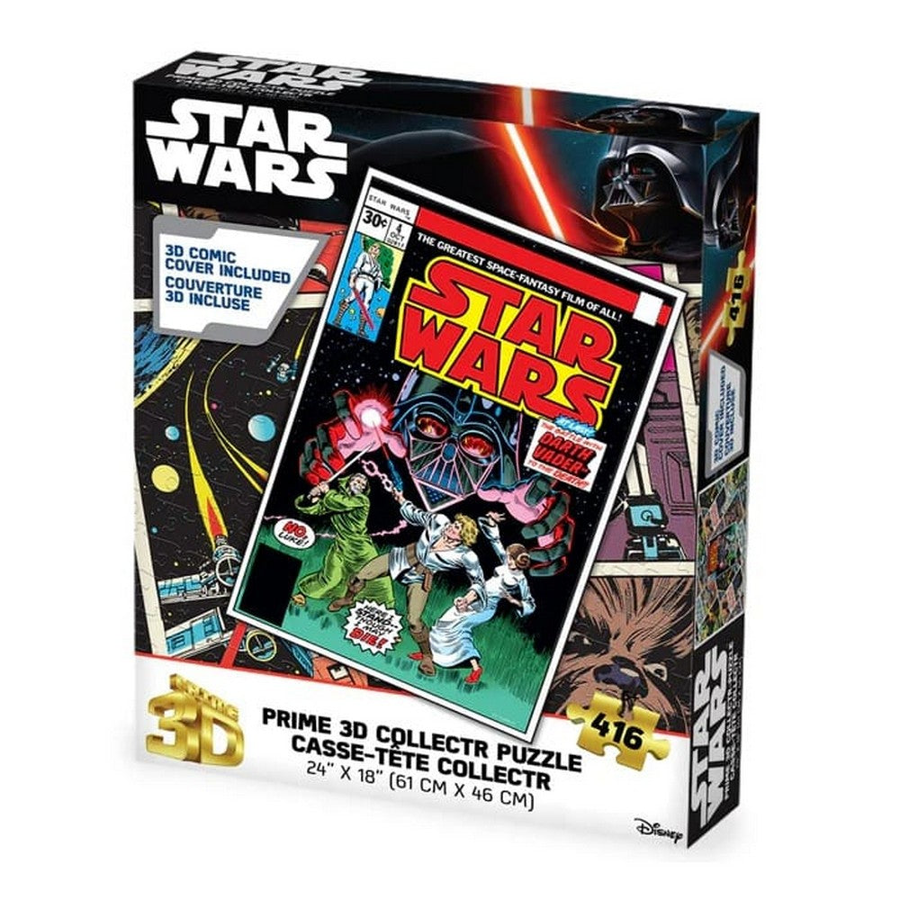 Prime 3D Puzzles - Collectr - Lucas - Star Wars Comic Book - 416pc