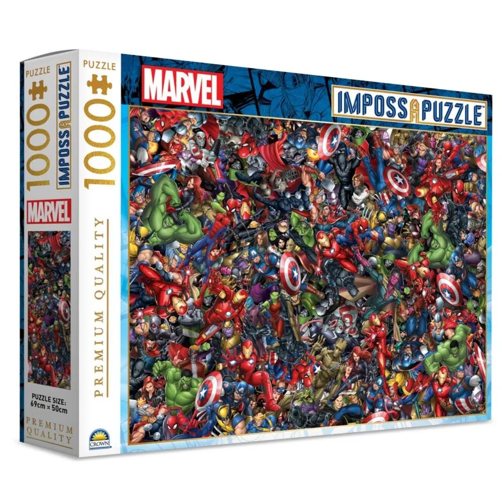 PREORDER Puzzle - ImpossApuzzle - Marvel - 1000p