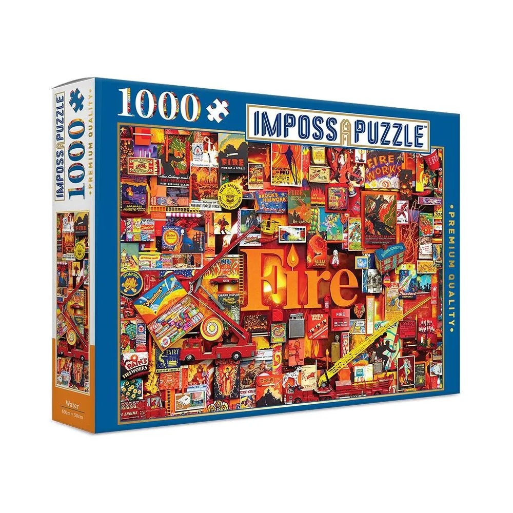 PREORDER Puzzle - ImpossApuzzle - Fire - 1000pc