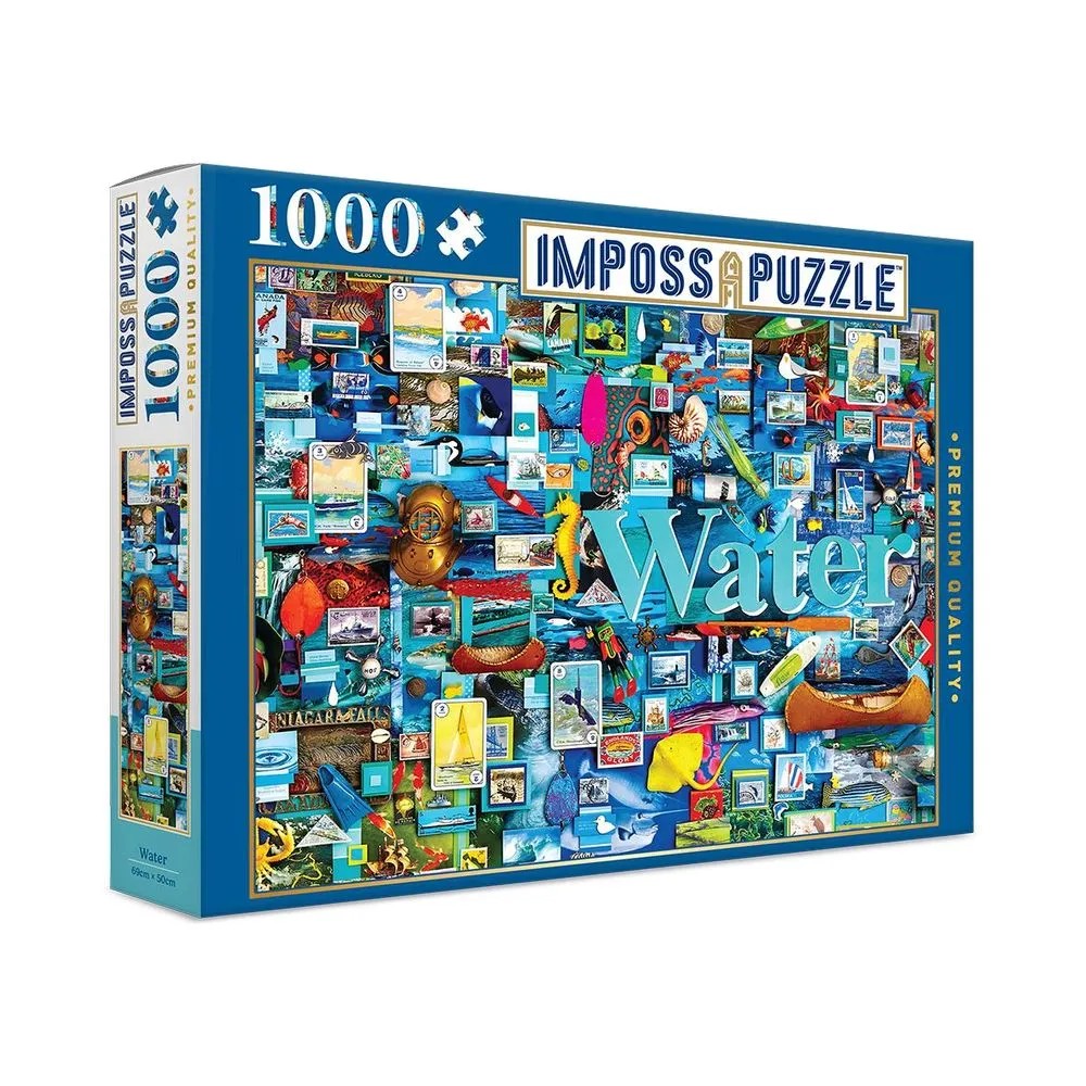 PREORDER Puzzle - ImpossApuzzle - Water - 1000pc