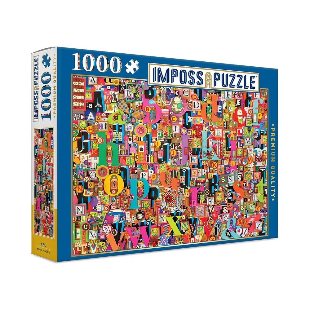 PREORDER Puzzle - ImpossApuzzle - ABC - 1000pc