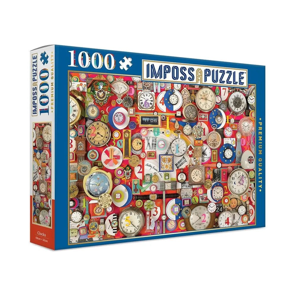 PREORDER Puzzle - ImpossApuzzle - Clocks - 1000pc