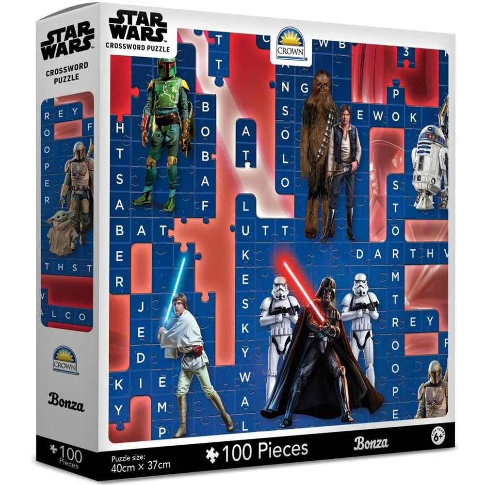 PREORDER Puzzle - Bonza Crossword Puzzle - Star Wars - 100pc