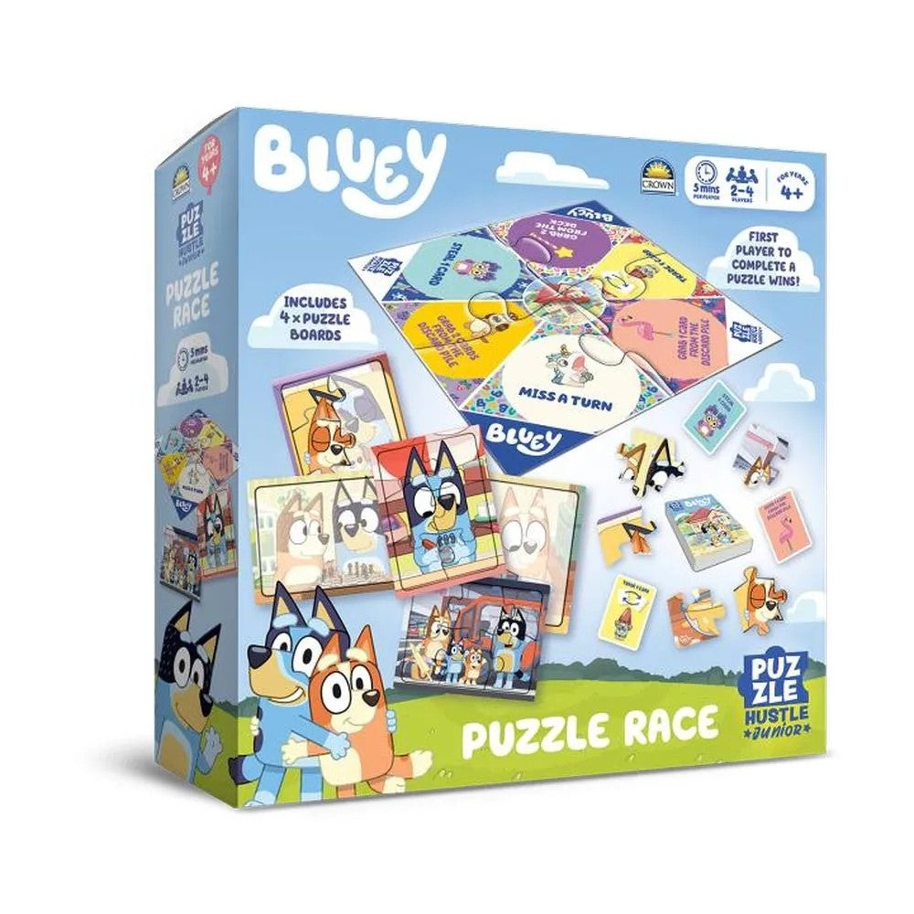 PREORDER Bluey Puzzle Race