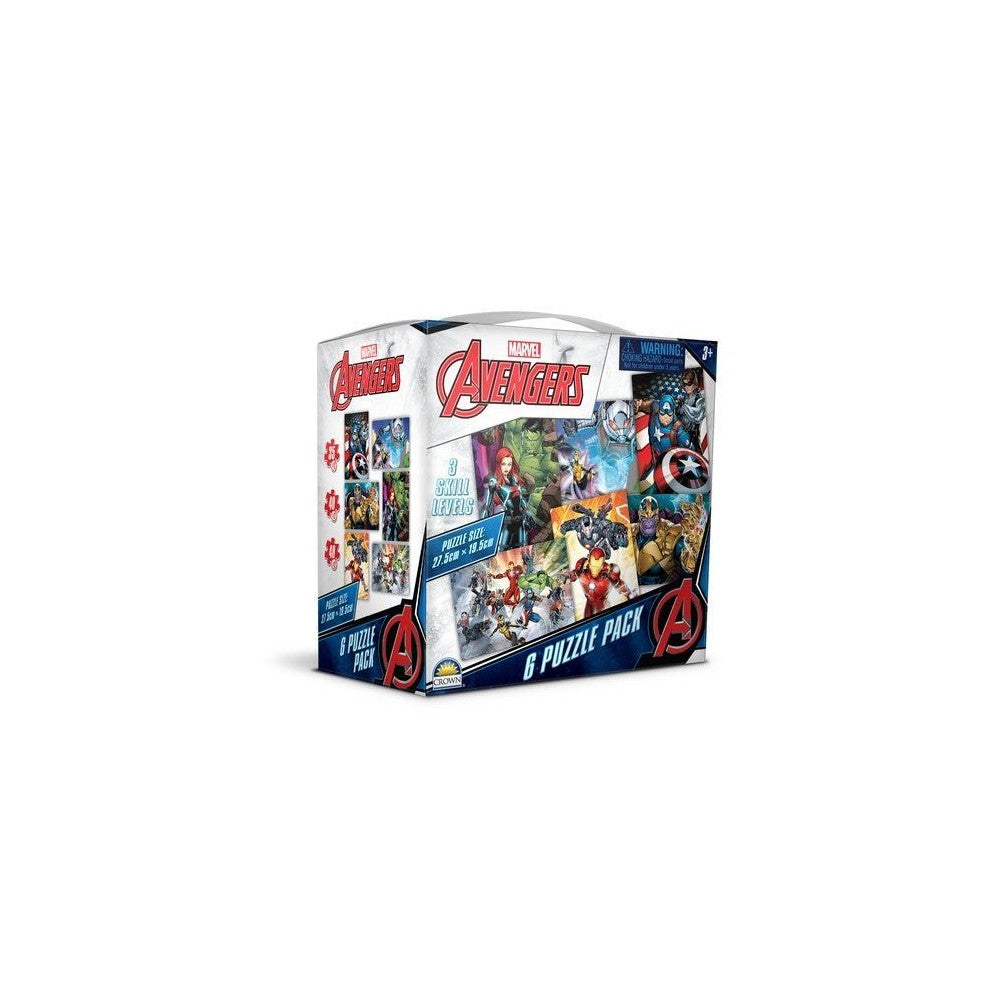 PREORDER Avengers 6 Puzzle Pack