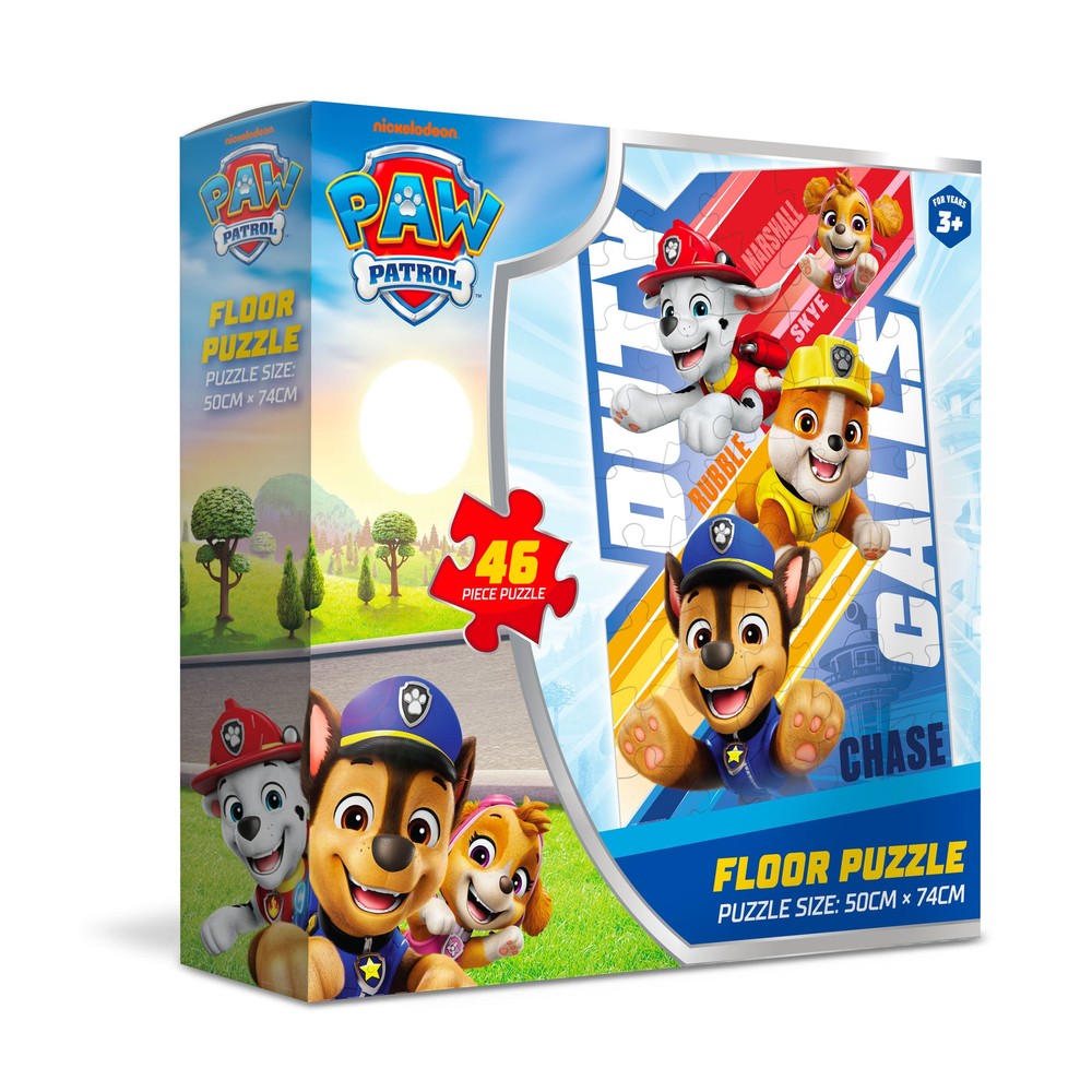 PREORDER Puzzle - Paw Patrol Floor Puzzle - 46pc