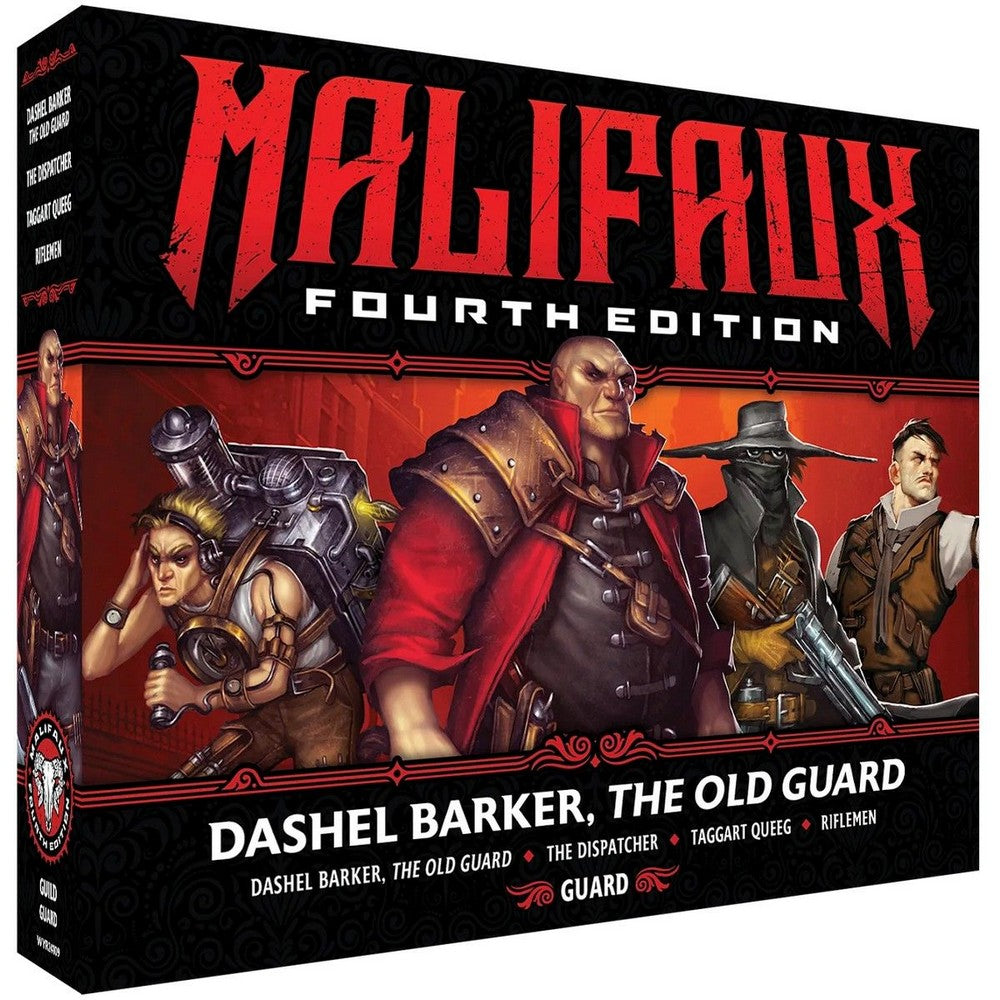 PREORDER Wyrd Games: Malifaux: Guild: Dashel Barker - The Old Guard