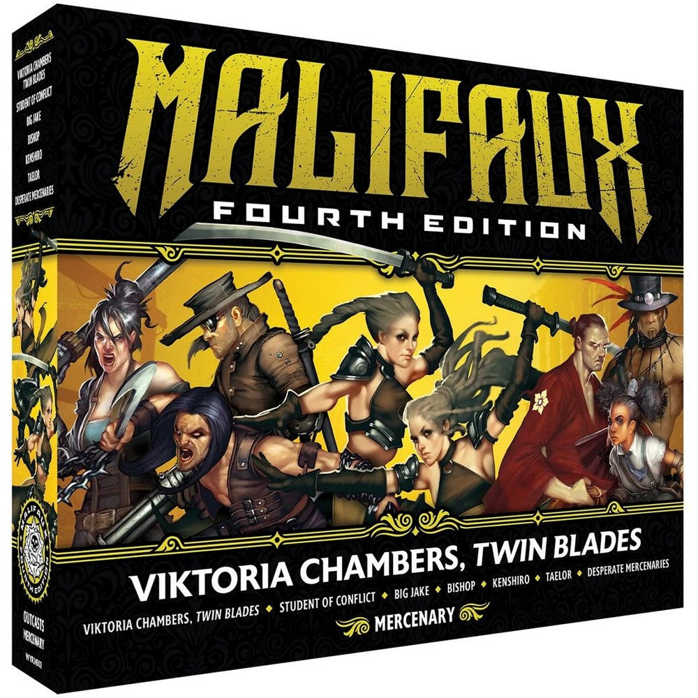 PREORDER Wyrd Games: Malifaux: Outcasts: Viktoria - Twin Blades