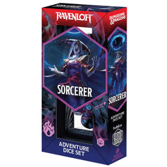 PREORDER Sirius Dice - D&D Adventure Dice - Sorcerer - Purple