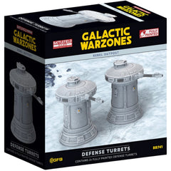 PREORDER Battlefield in a Box: Galactic Warzones: Rebel Outpost - Defense Turrets