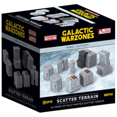 PREORDER Battlefield in a Box: Galactic Warzones: Rebel Outpost - Scatter Terrain