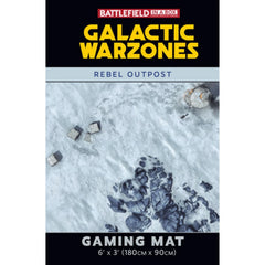 Battlefield in a Box: Galactic Warzones: Rebel Outpost Gaming Mat (6 x 3 Vinyl)